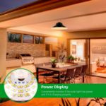 Picture of Waiybbit Solar Shed Pendant Light – 98 LEDs, Remote, 5 Modes