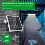 Picture of Solar Shed Pendant Light – 98 LEDs, Remote, 5 Modes