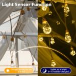 Picture of Ollny 6m Solar Hemp Rope Festoon Lights – 16 Bulbs