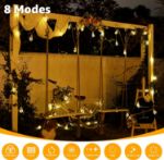 Picture of 6m Solar Hemp Rope Festoon Lights – 16 Bulbs