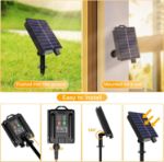 Picture of Ollny 6m Solar Hemp Rope Festoon Lights – 16 Bulbs