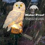 Picture of Owl Shape Solar LED Garden Light – Waterproof Outdoor Lamp