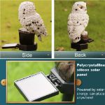 Picture of Owl Shape Solar LED Garden Light – Waterproof Outdoor Lamp