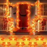 Picture of Autumn Maple Leaves String Lights – 3M 20 LED Garland