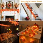 Picture of Autumn Maple Leaves String Lights – 3M 20 LED Garland