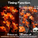 Picture of Maple Leaves String Lights – 3M 20 LED Garland