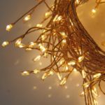 Picture of 240 LED Copper Wire Cluster Fairy String Lights