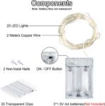 Picture of 20 LED Photo Clip String Fairy Lights – 2M