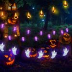 Picture of Halloween 3D String Lights – Pumpkin, Ghost & Spider