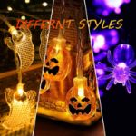 Picture of Halloween 3D String Lights – Pumpkin, Ghost & Spider