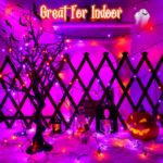 Picture of Halloween Fairy String Lights – 100 LED Orange & Purple