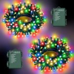 Picture of Halloween Fairy String Lights – 100 LED Orange & Purple