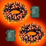 Picture of Halloween Fairy String Lights – 100 LED Orange & Purple