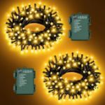 Picture of Halloween Fairy String Lights – 100 LED Orange & Purple
