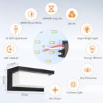 Picture of 18W LED Outdoor Wall Light IP65 Waterproof Aluminium