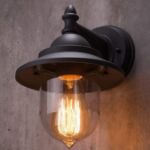 Picture of Coach Lantern Outdoor Wall Light with Natural White Bulb