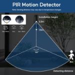 Picture of Outdoor Up & Down Wall Lights with Motion Sensor