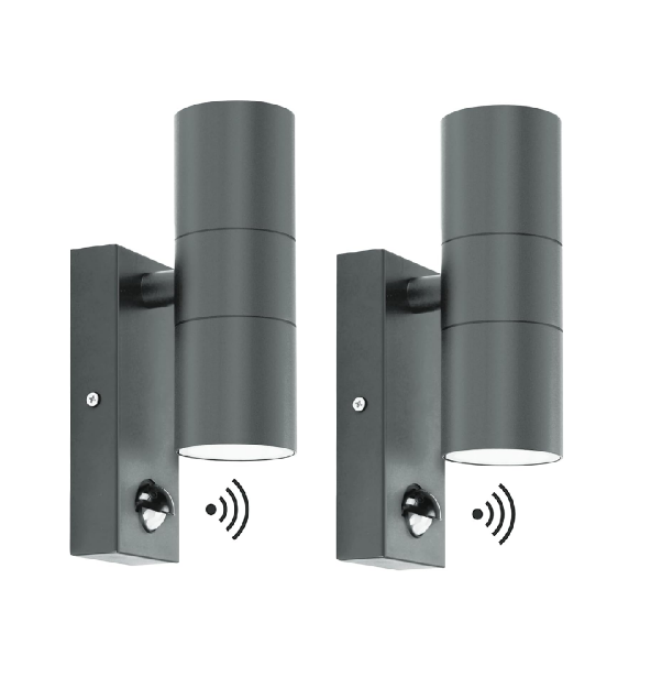 Picture of Outdoor Up & Down Wall Lights with Motion Sensor