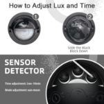 Picture of Outdoor Up & Down Wall Lights with Motion Sensor