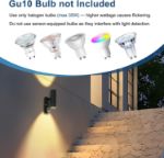 Picture of Outdoor Up & Down Wall Lights with Motion Sensor