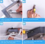 Picture of LED Ceiling Light 36W, Stylish Curved Design with 4 LED Boards, Cool White 6500K – Modern Ceiling Lamp for Living Room, Bedroom, Kitchen