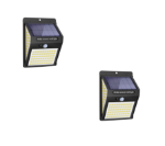 Picture of LED Solar Security Lights Outdoor, 270° Wide Angle Motion Sensor Wall Light, IP65 Waterproof Solar Powered Flood Light, 3 Lighting Modes