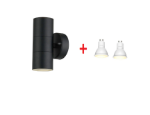 Picture of Outdoor Wall Light, Stainless Steel Up Down Motion Sensor Wall Lights with PIR Sensor, Mains Powered Exterior Outdoor Wall Lamp