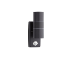 Picture of Outdoor Wall Light, Stainless Steel Up Down Motion Sensor Wall Lights with PIR Sensor, Mains Powered Exterior Outdoor Wall Lamp