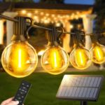 Picture of Solar String Lights Outdoor Garden – Festoon Lights with Remote Control, Waterproof LED Fairy Lights for Patio, Yard, Garden, Party & Wedding