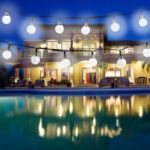 Picture of Solar Garden String Lights Outdoor, 36ft 60 LED Crystal Ball Lights, Waterproof Solar Powered Fairy Lights for Garden, Patio, Yard, Party & Indoor Decoration