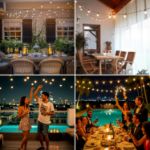 Picture of 15M Solar String Lights Outdoor – Festoon Lights with 40+2 G40 LED Bulbs, Waterproof Garden Lights for Patio, Yard, Gazebo, Pergola, Wedding, Party & Garden