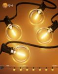 Picture of Outdoor Garden Lights Mains Powered - 9M 30Ft Festoon Light LED String G40 