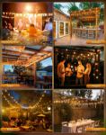 Picture of Outdoor Garden Lights Mains Powered - 9M 30Ft Festoon Light LED String G40 